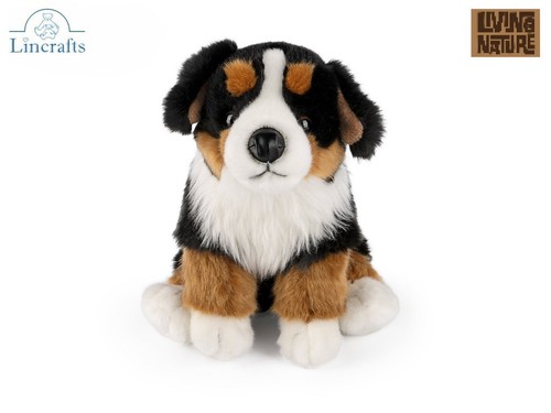 Sitting bernese puppy plush - bernese,