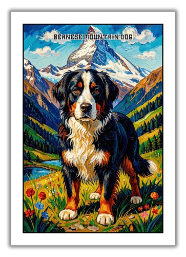 Bernese mountain dog - bernese, a4